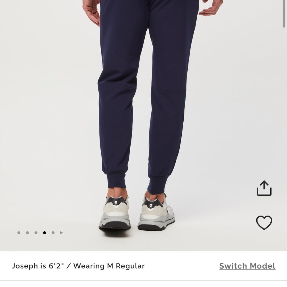 Men's Navy Jogger Pants